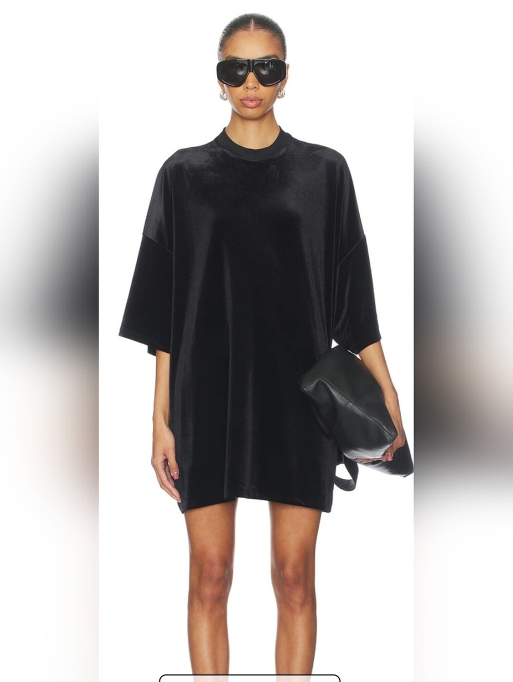 Fear Of God SEALED! NWT! The 90's Shirt Dress in Vintage Black. Sz Sm. R2S!